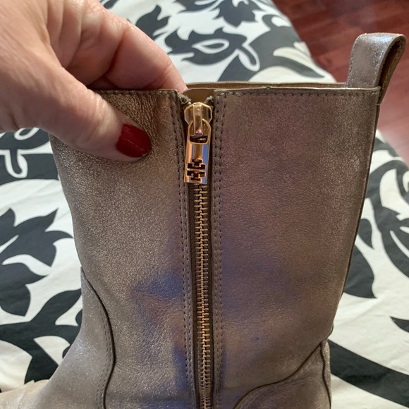 Tory Burch golden boots - Picture 6 of 8